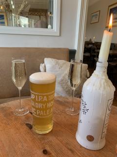Well earned refreshments